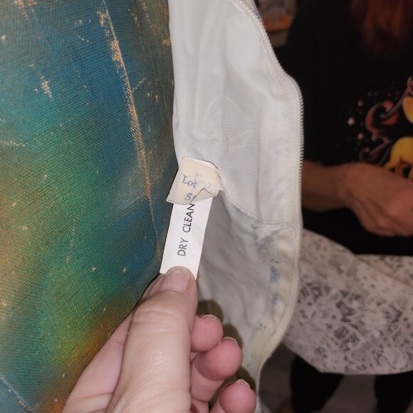 Boho style Vintage Prom Gown - Picture 3 of 6